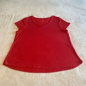 Salmon Colored Women’s Dip Super Soft T Shirt